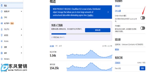 cc攻击是什么?如何利用CloudFlare防止网站cc攻击 第2张